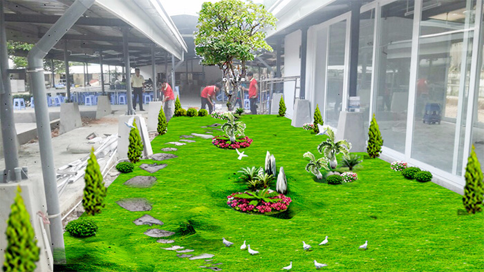 Thiết kế thi công công ty Vina G7